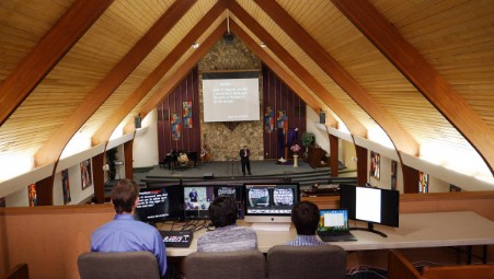 Church video mixing and streaming
